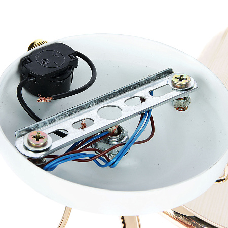 Бра N2003/2W FG+WT E27 2*40Вт (280*180*500)  VERNER LIGHTING *1 *