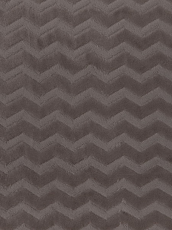 Плед 200*220см фланель жаккард зигзаг коричневый  TF FNZ BR2 011/2022 NC Absolute *1