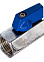Кран шаровый 1/2" (Ø15) М/М MINI СТМ CWMFF012 *1/144