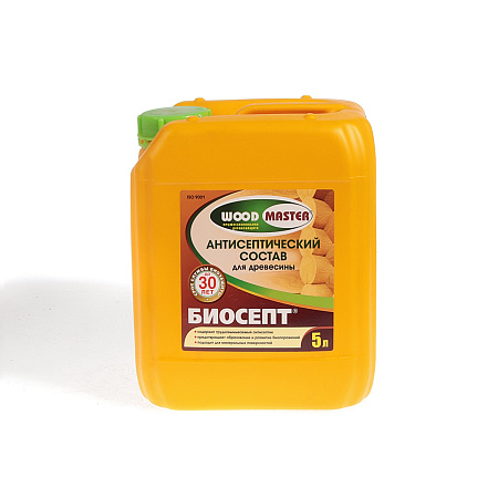 Антисептический состав БИОСЕПТ 5 л WOODMASTER *1/128