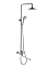 Смеситель д/ванны со стойкой для душа + ручной и тропический душ Fmark FS8345-35 *1