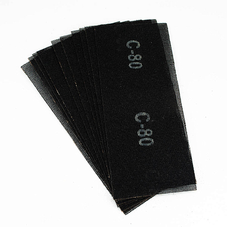 Шлифсетка 115*280 зерно  80 оксид алюминия водостойкая (10шт) арт.54228008 Bohrer *1/100