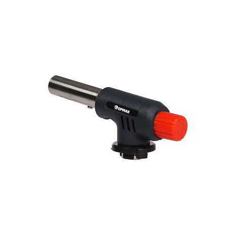 Горелка газ. с пьезорозж., цанговый захват, широкое cопло 15х4х5,5см ЕРМАК (333-097) *1/40