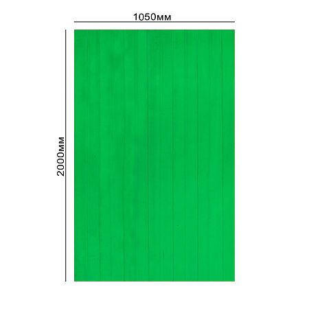Профилированный поликарбонат С-8-У стандарт, Зеленый 1,05*2м