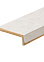 Наличник ПВХ телескопический БЕТОН снежный 70*2150мм BROZEX-WOOD *10