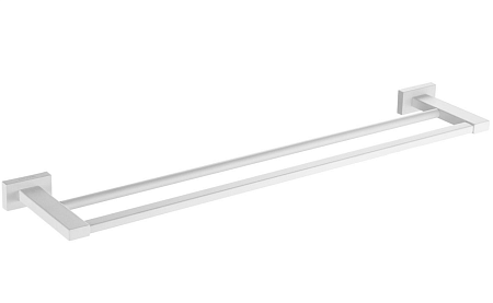 Полотенцедержатель настенный трубчатый белый Shevanik SG5627C *1/20
