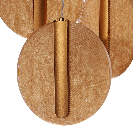 Люстра S2114/3 WT LED 3000К-6500К (h=800, d=280) б/пульта  VERNER LIGHTING *1