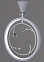 Светильник подвесной светодиодный 05476-0.9-03 WH LED 20W S=6м2  *1/12