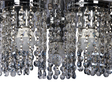 Люстра S0667/5  CH   5*60W Е27 с пультом  d.400 VERNER LIGHTING