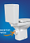 Унитаз-компакт NATURE NEW CLEAN ON 011 3/5 с кр.дюр.Lift,easy-off, slim 65410 Cersanit*1