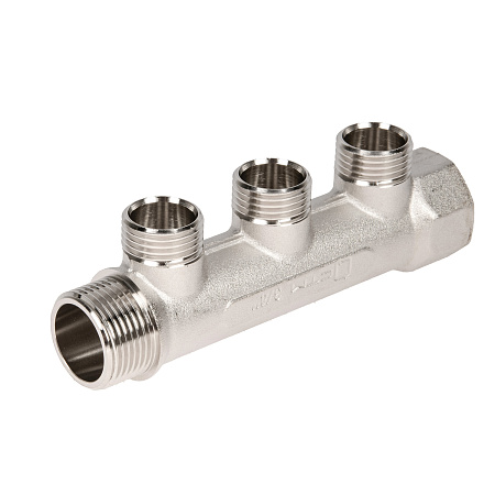Коллектор 3 выхода НР 3/4"х1/2" CTM C3MM3412 *1/2