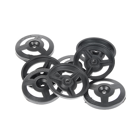 Шайба "Рондоль" D50 для крепления изоляции черные (30шт) пакет BROZEX *15