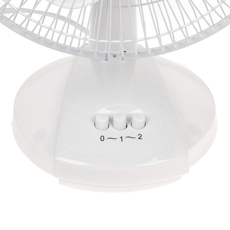 Вентилятор настольный Centek СТ-5006 White 25Вт, d=23см, 2 скорости *1