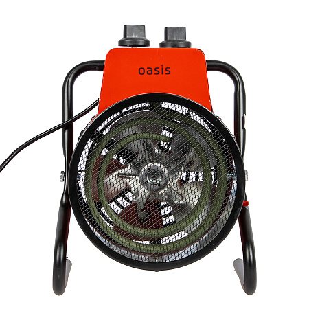 Пушка тепловая электрическая  2кВт 230м3/ч S-20м2 ТЭН круглая 220В TP-20R OASIS *1