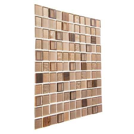 Мозаика METAL CREAM (300*300*4мм) Glass/Copper (22 шт/уп) 2 кв.м/кор*22