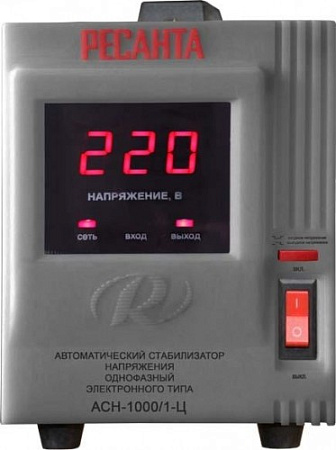 Стабилизатор напряжения АСН-1 000/1-Ц РЕСАНТА *1