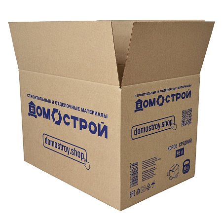 Коробка гофрокартон ДОМОСТРОЙ 600*400*400    *20/300
