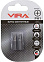 Бита крестовая PH1x25мм (2шт) магнитная CR-V хвостовик1/4"С (554119) VIRA *1