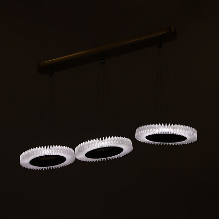 Люстра S2124/3 GD LED 3000К-6500К (l=650, d=200, h=800) б/пульта  VERNER LIGHTING *1