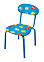 Стульчик детский с мягк. сид. выс.29см, каркас- металл.труба СТУ5 ("Ника" Ижевск) *1/4
