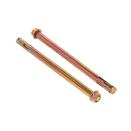 Анкерный болт с гайкой М12х200мм (2шт) пакет BROZEX  *10/100