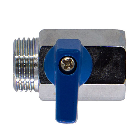 Кран шаровый 1/2" (Ø15) М/П MINI СТМ CWMFM012 *1/144