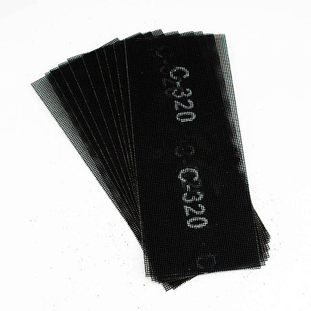 Шлифсетка 115*280 зерно 320 оксид алюминия водостойкая (10шт) арт.54228032 Bohrer *1/100