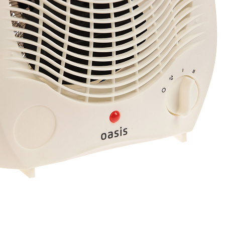 Тепловентилятор спираль 2000Вт Оазис SD-20R 3 реж, рег.термостат.защит.от перегрева *1/8