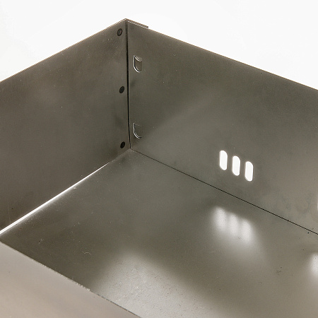 Мангал металл.разборн."Отдых Эконом" 350х300х135мм толщ.ст.0,8мм (Екатеринбург)*1/5