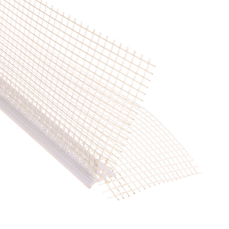 Профиль-капельник ПВХ с армирующей  сеткой 2,5м Konel *25/24