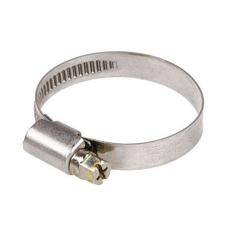 Хомут червячный 30-45мм (1,3/4") нерж. промтара CRAFTMATE *50/600