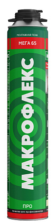 Пена монтажная профес  1000мл/1000гр летняя"Макрофлекс Мега 65 ПРО 3003346 до 65 л    *1/12