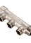 Коллектор 3 выхода НР 3/4"х1/2" CTM C3MM3412 *1/2