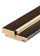 Коробка ПВХ телескопическая КЕДР Венге 80*2050мм с УПЛОТНИТЕЛЕМ BROZEX-WOOD *2