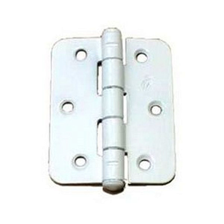 Петля накладная полимер.60мм белая Кунгур *10/100