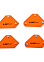 Угольник магнитный углы монтажа 45/90/135 до 4/16кг (4шт)  FIX KIT-4 FoxWeld *1/10