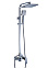 Смеситель д/ванны со стойкой для душа + ручной душ Diadonna D80335103 *1/4