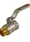 Кран шаровый 3/4" (Ø20) М/П ручка СТМ (СТАНДАРТ) CWFMH034 (аналог ЗФ775) *1/12/96