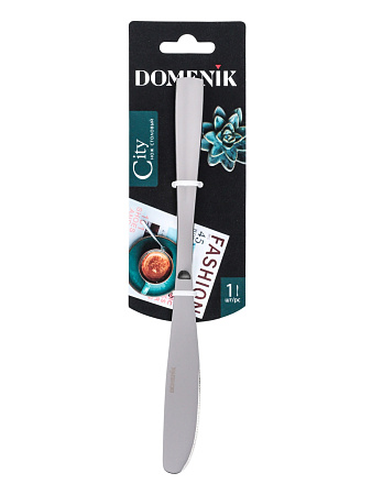 Нож столовый нерж. "City" на подвеске DMC093 "Domenik" *1/12/72