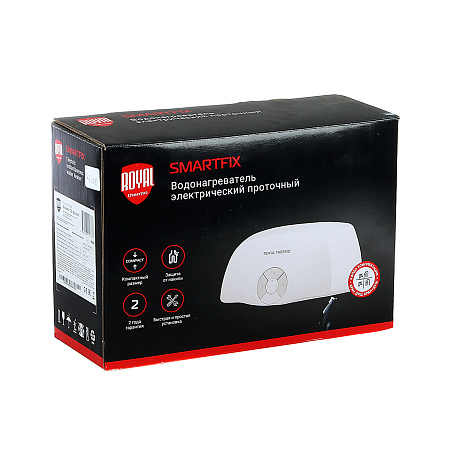 Водонагреватель электрический проточный Royal Thermo SMARTFIX 2.0TS (3,5 kW) (аналог ЗШ630)  *1