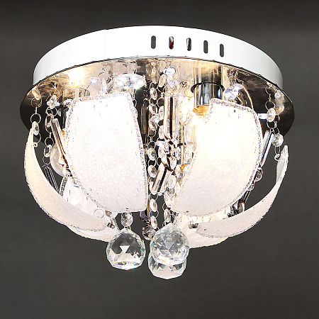 Люстра Y0596/3+3 CH Е14 3*40Вт +3*3Вт ( h=200; d=300)  VERNER LIGHTING *1