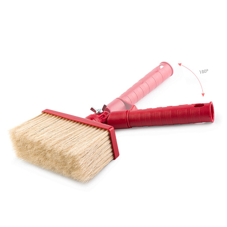 Кисть макловица "Мастер" КП-140*50 (с изгибателем) натуральная щетина пластиковый корпус Акор *1/30