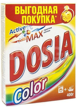 Стир.порошок DOSIA COLOR Автомат 400г *22