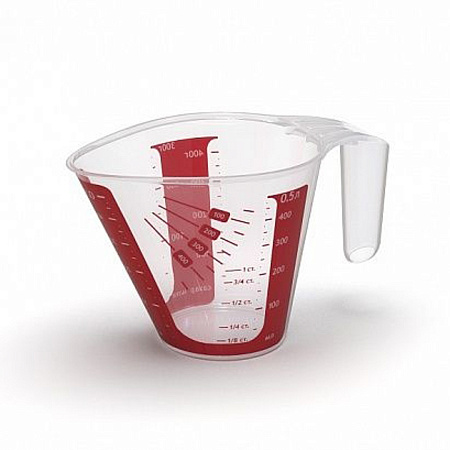 Кувшин мерный пластм. 0,5л "Step" арт.339 (Полимербыт) *1/24