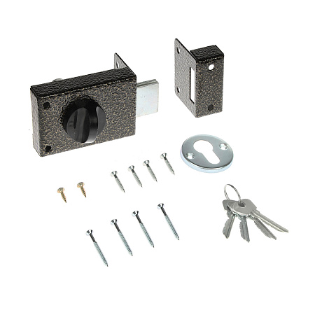 Замок накладной Омега ЗН.1 бронза Димитровград *1/30