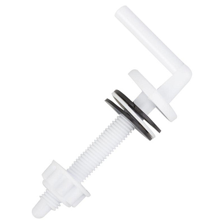 Крепёж сиденья унитаза (пара) белый пластик , MP-У *10/200