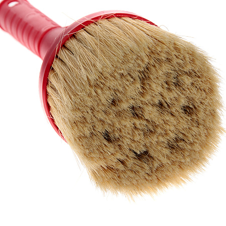 Кисть круглая "Мастер" КМ-80 (с изгибателем) натуральная щетина пластиковая ручка Акор *1/24