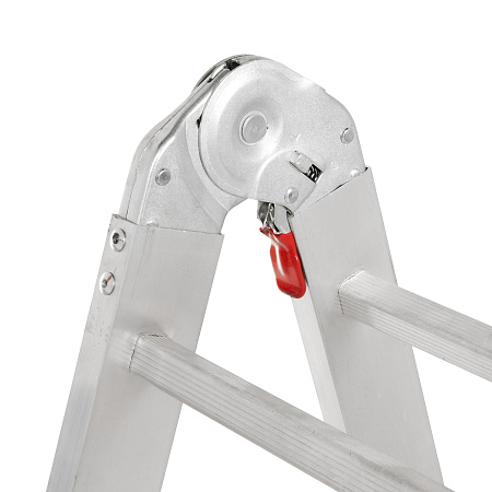 Лестница многофункциональная трансформер алюм. 4х5ступ.,общ.дл.5,56м,max нагр150кг 2320405 "НВ" *1