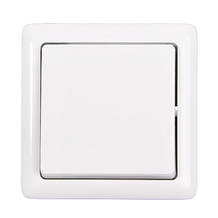 Выключатель "Хит" ОП 1кл. белый ВА16-131-б  *10/168