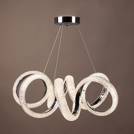 Люстра 9232/140W Chrome  530 мм 3 реж., пульт S=20м2  VERNER LIGHTING *1